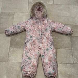 Next Floral Waterproof Snowsuit